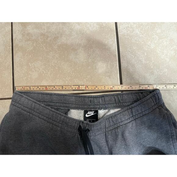 Nike Sweatpant Men Jogger XL Grey Fleece Drawstring Active Y2K Athleisure Lounge - Picture 5 of 12